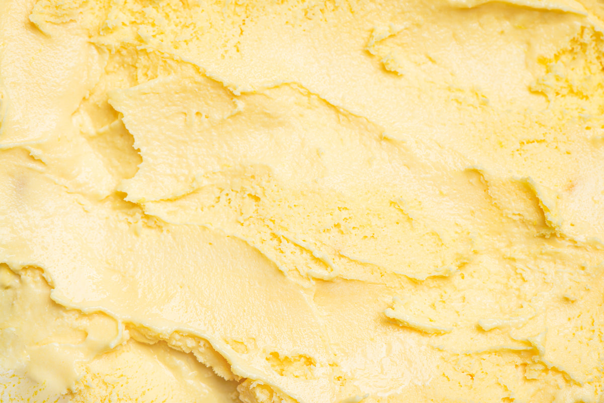 refreshing mango sorbet