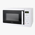 25L White Digital Microwave