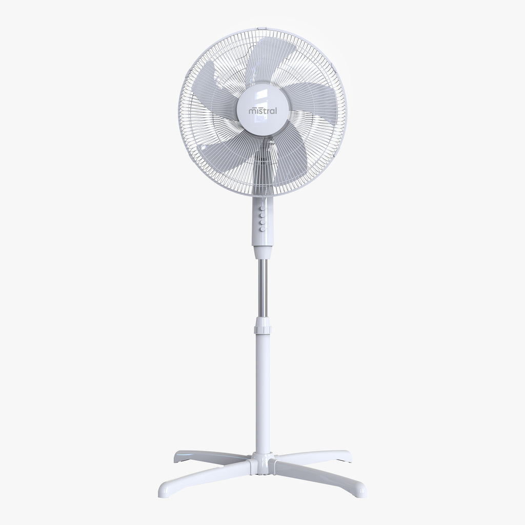 40cm Pedestal Fan White