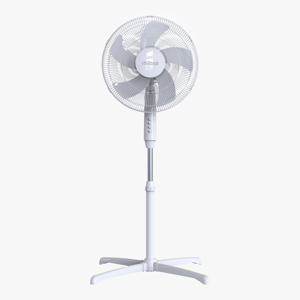 40cm Pedestal Fan White