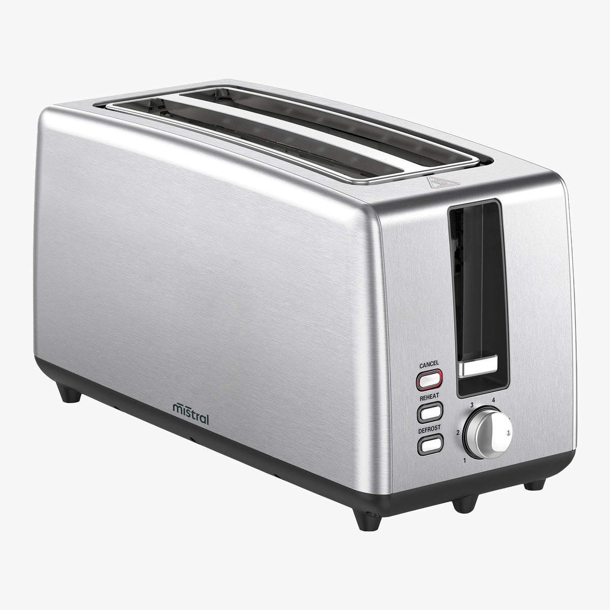 Stainless Steel 4 Slice Toaster
