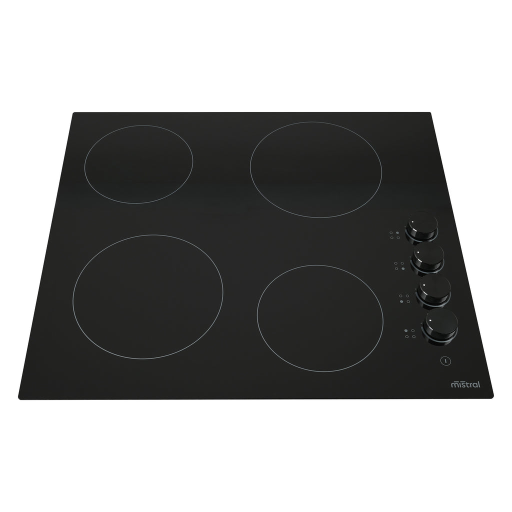 60cm 4 Zone Knob Control Ceramic Cooktop