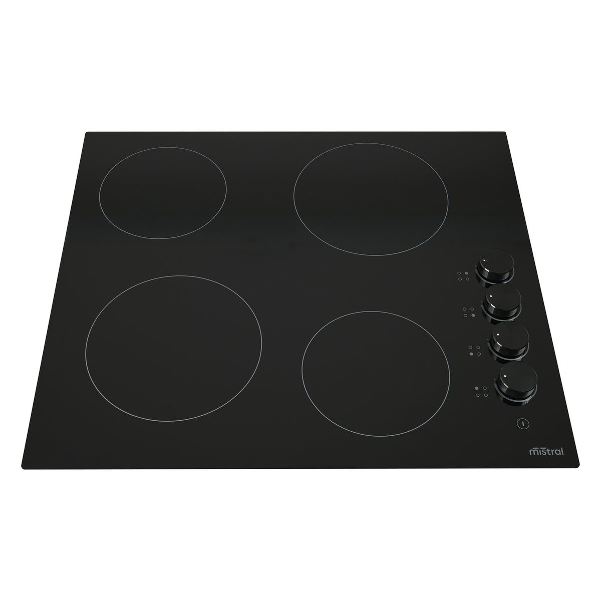 60cm 4 Zone Knob Control Ceramic Cooktop