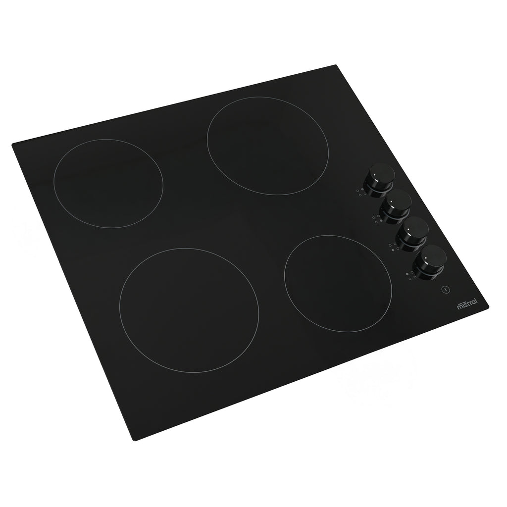 60cm 4 Zone Knob Control Ceramic Cooktop