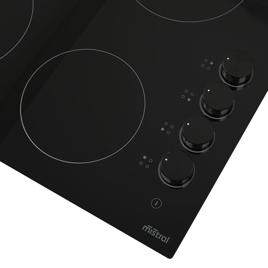 60cm 4 Zone Knob Control Ceramic Cooktop
