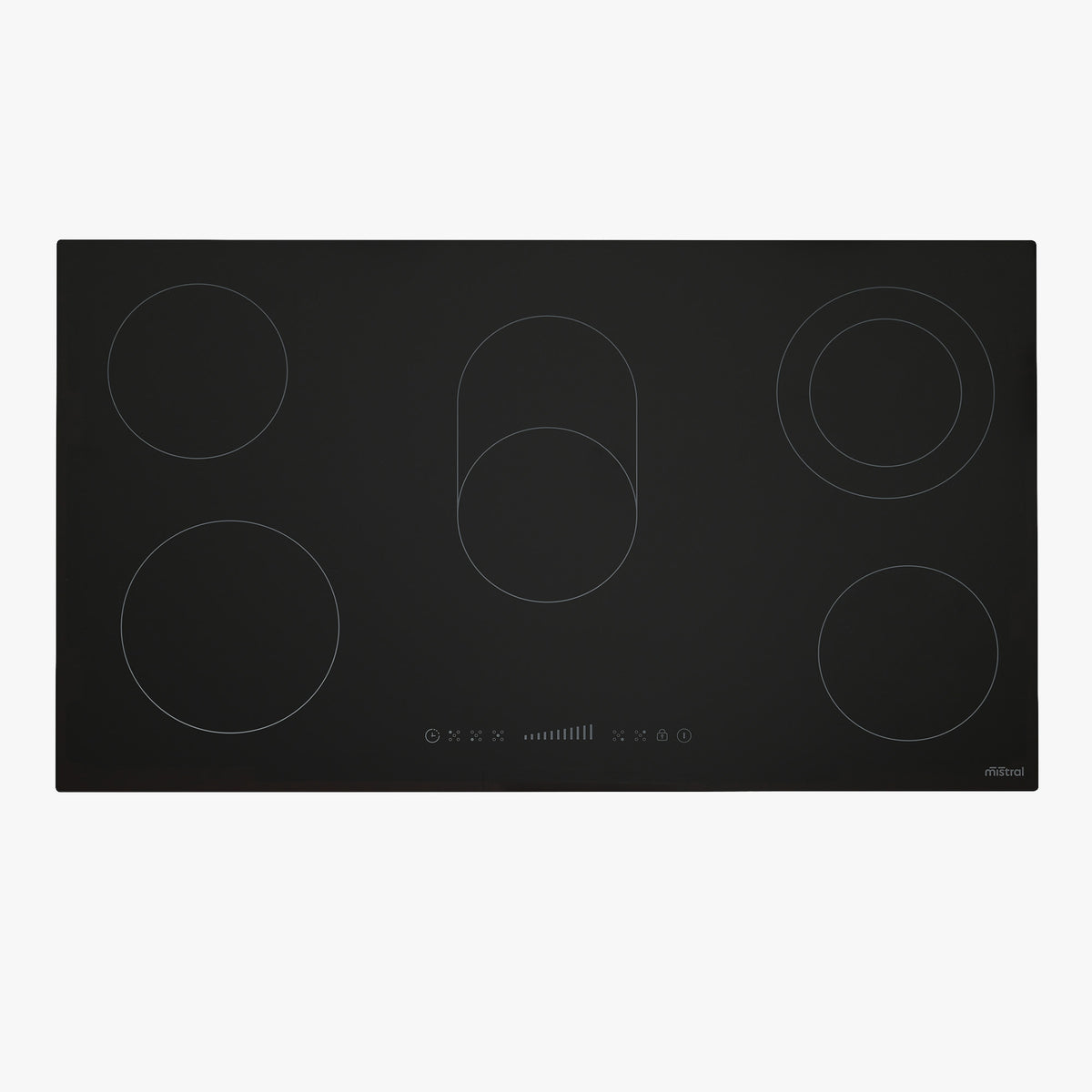 90cm 5 Zone Ceramic Cooktop