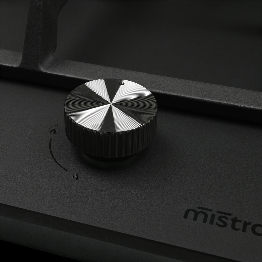 30cm Single Burner Gas Cooktop - Matte Glass