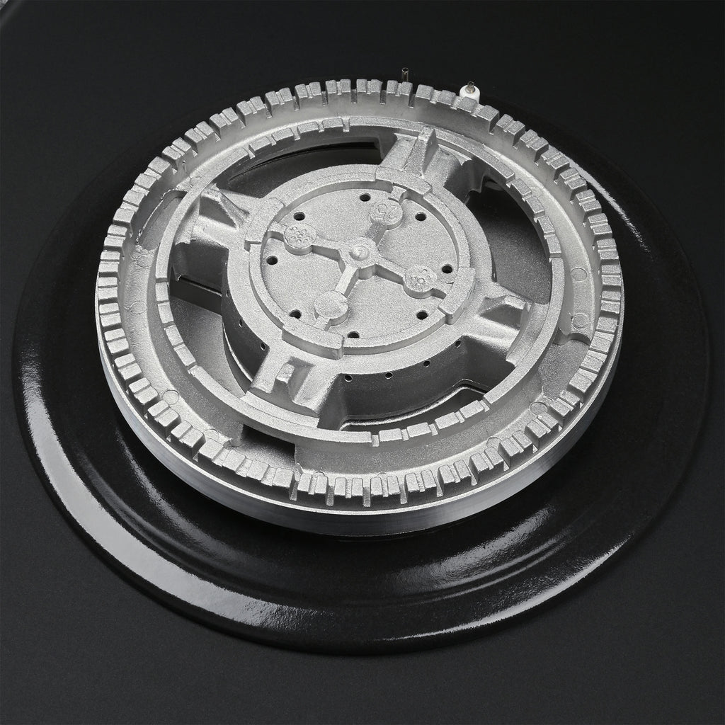 30cm Single Burner Gas Cooktop - Matte Glass