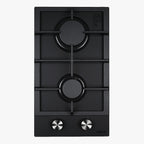30cm Dual Burner Gas Cooktop - Matte Glass