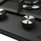 30cm Dual Burner Gas Cooktop - Matte Glass
