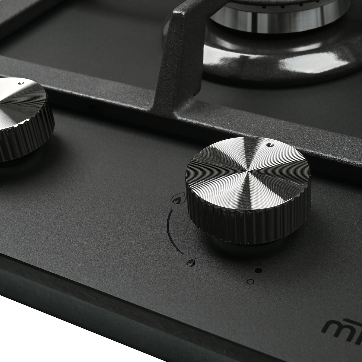 30cm Dual Burner Gas Cooktop - Matte Glass