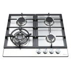 60cm 4 Burner Gas Cooktop - Stainless Steel
