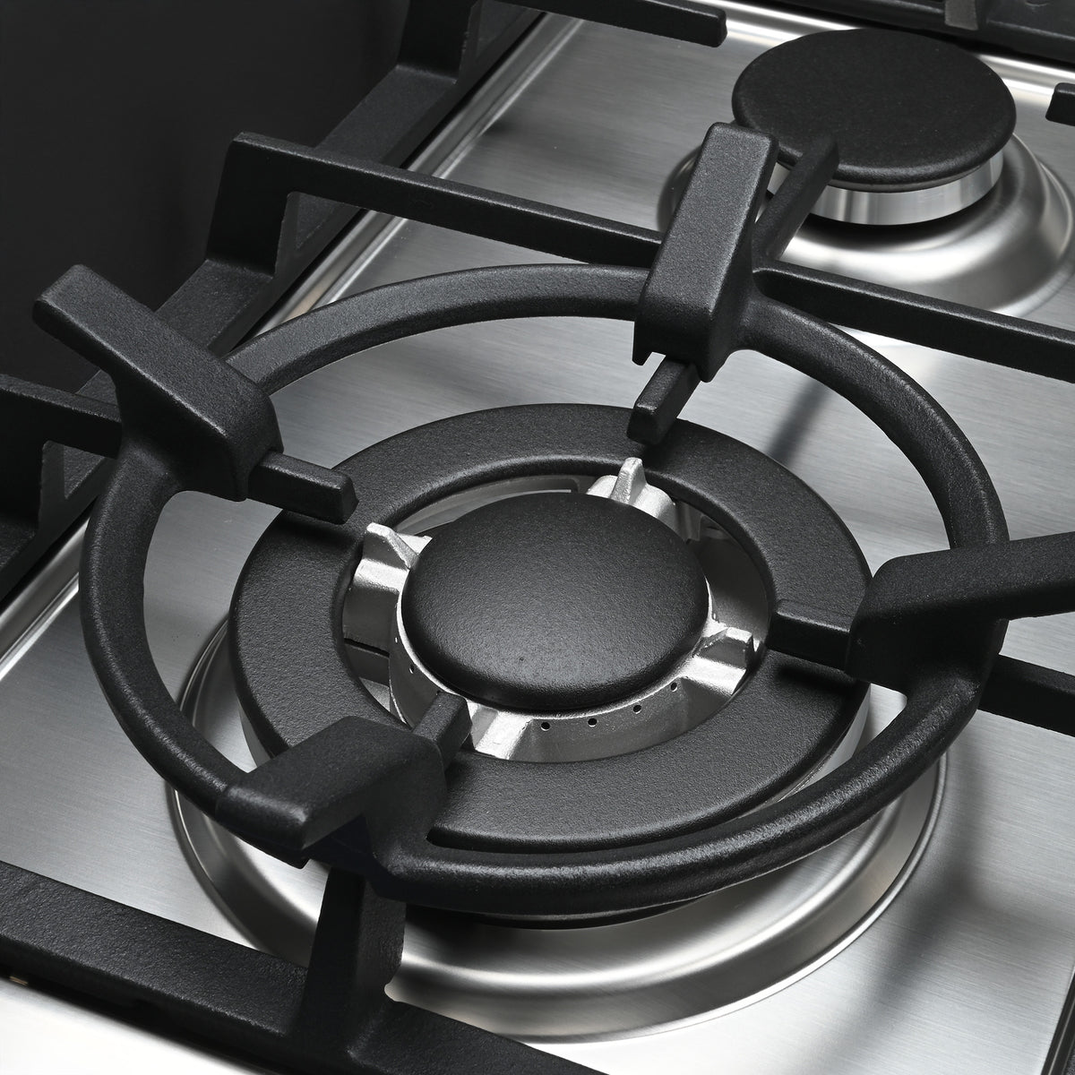 60cm 4 Burner Gas Cooktop - Stainless Steel