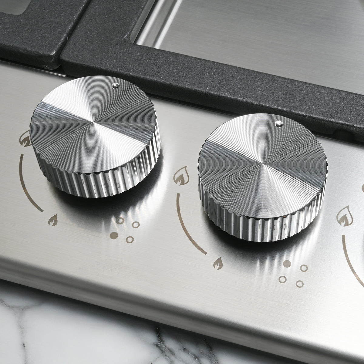 60cm 4 Burner Gas Cooktop - Stainless Steel