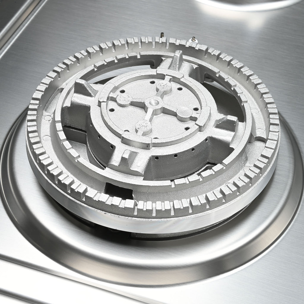 60cm 4 Burner Gas Cooktop - Stainless Steel