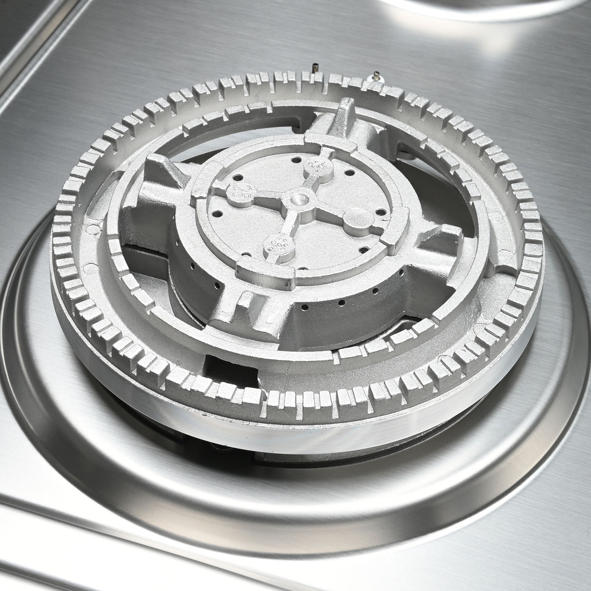 60cm 4 Burner Gas Cooktop - Stainless Steel