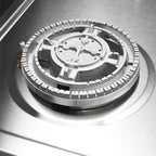 60cm 4 Burner Stainless Steel Gas Cooktop with Side Knob Controls