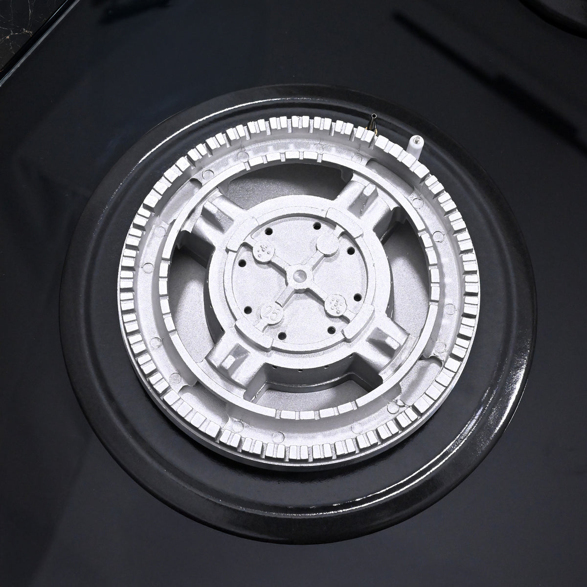 60cm 4 Burner Black Ceramic Glass Gas Cooktop
