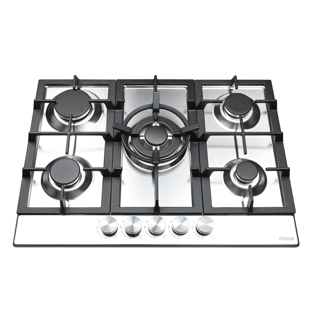 70cm 5 Burner Gas Cooktop- Stainless Steel