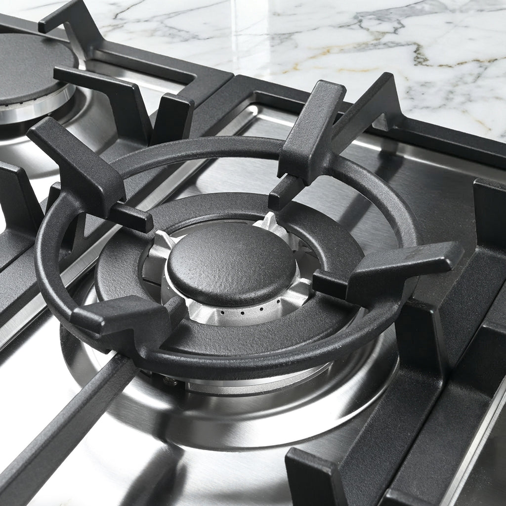 70cm 5 Burner Gas Cooktop- Stainless Steel