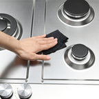 90cm 5 Burner Gas Cooktop- Stainless Steel