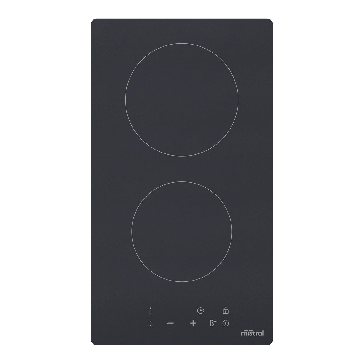 30cm 2 Zone Induction Cooktop - Matte Glass