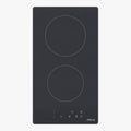 30cm 2 Zone Induction Cooktop - Matte Glass