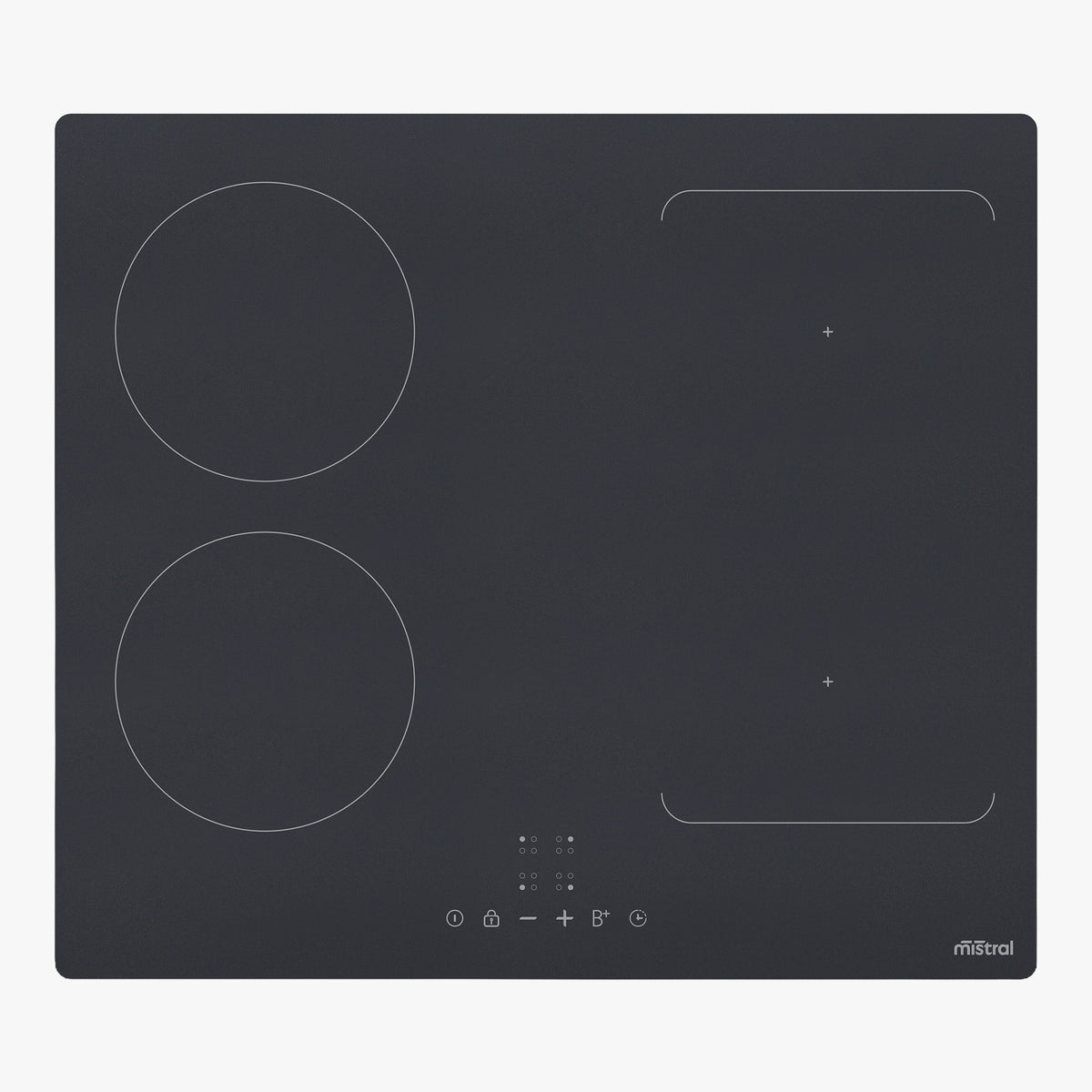 60cm Flex Zone Induction Cooktop - Matte Glass
