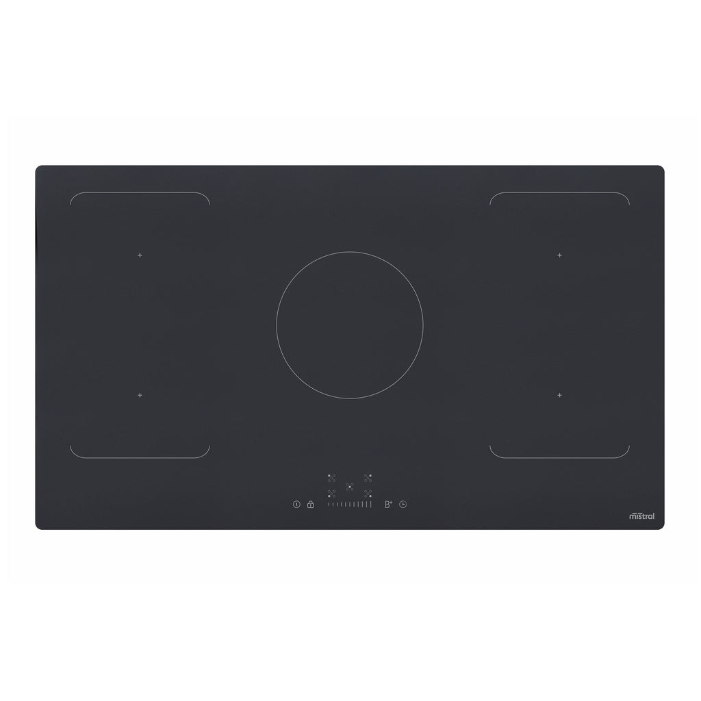 90cm Flex Zone Induction Cooktop - Matte Glass