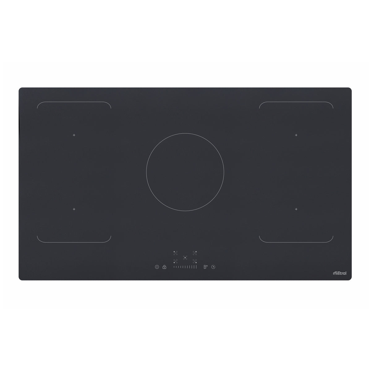 90cm Flex Zone Induction Cooktop - Matte Glass