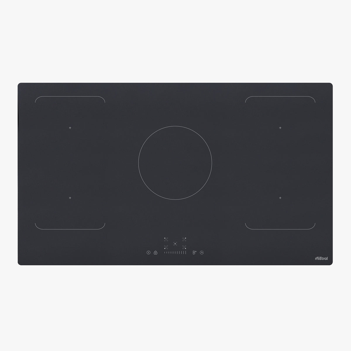 90cm Flex Zone Induction Cooktop - Matte Glass