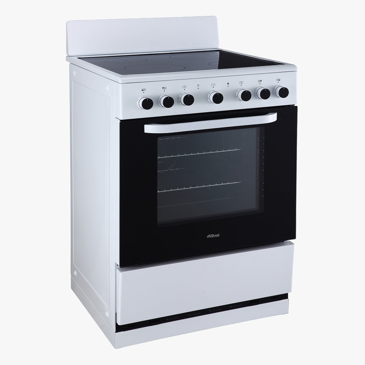60cm Freestanding Oven with Ceramic Cooktop