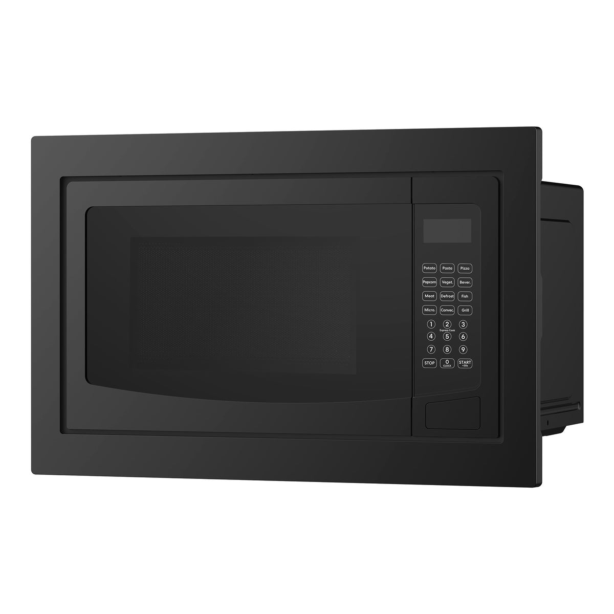 25L Black Built In Convection Microwave Oven
