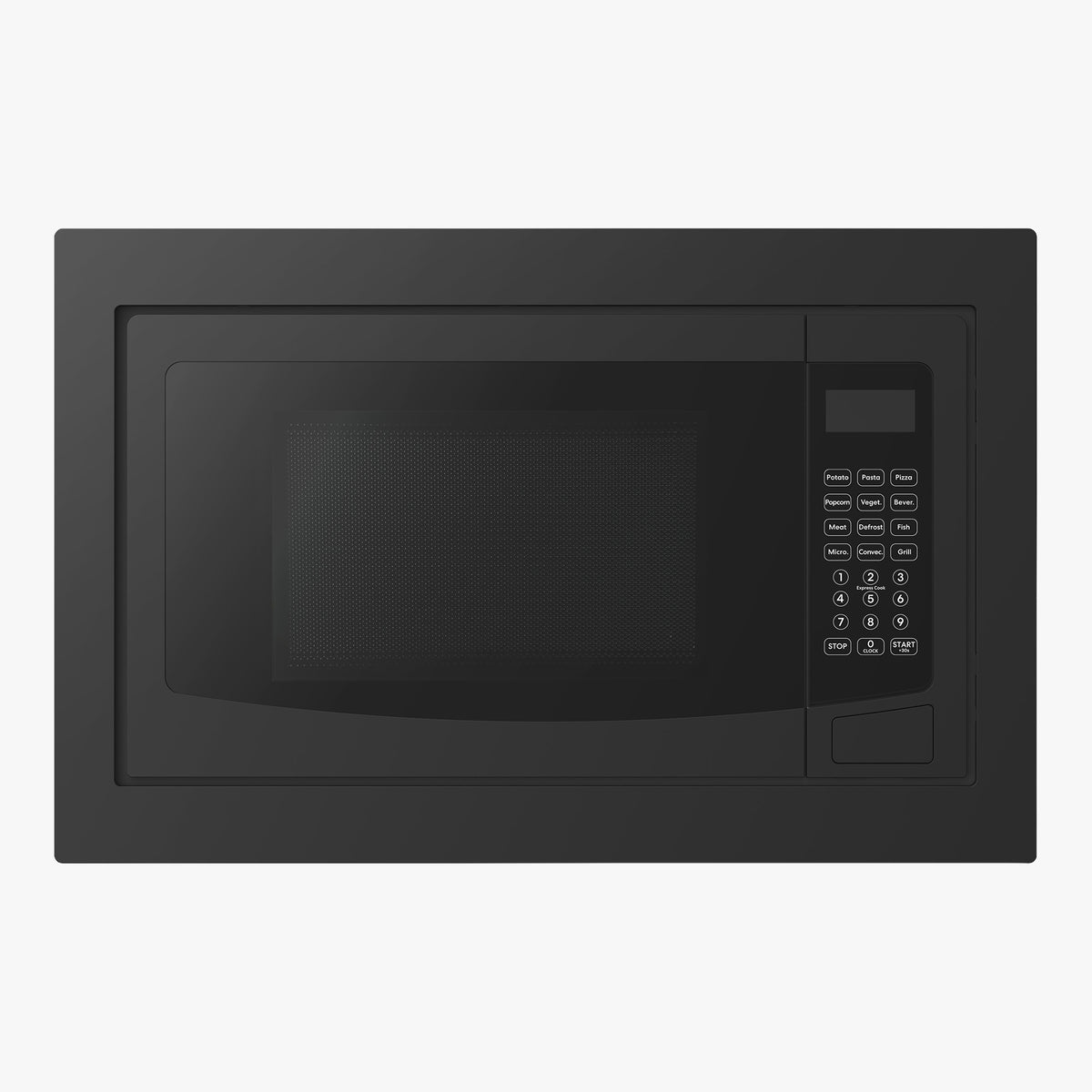 25L Black Built In Convection Microwave Oven