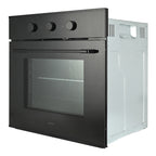 60cm 5 Function Built-in Oven – Black