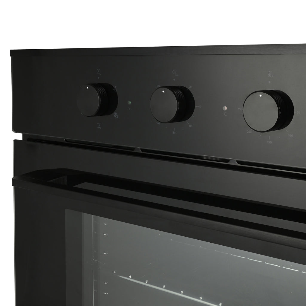 60cm 5 Function Built-in Oven – Black