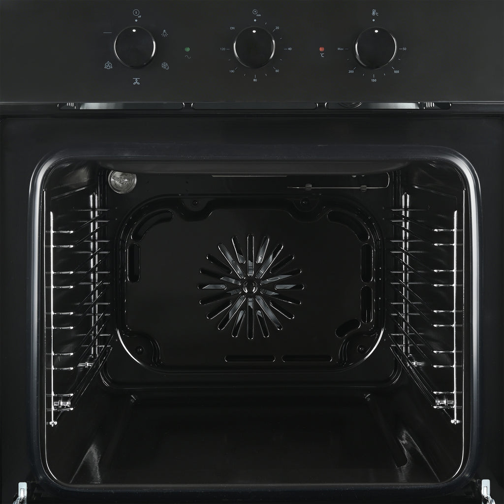 60cm 5 Function Built-in Oven – Black