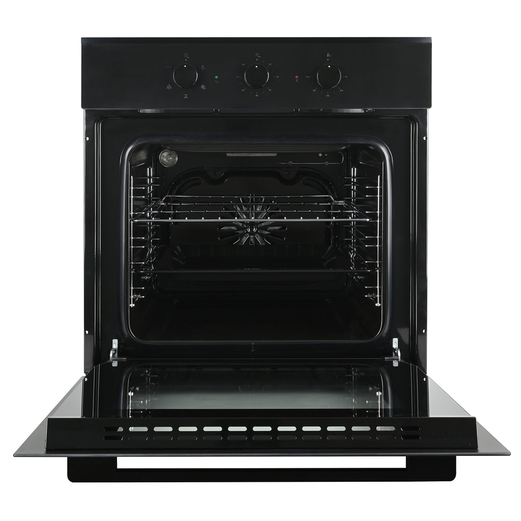 60cm 5 Function Built-in Oven – Black