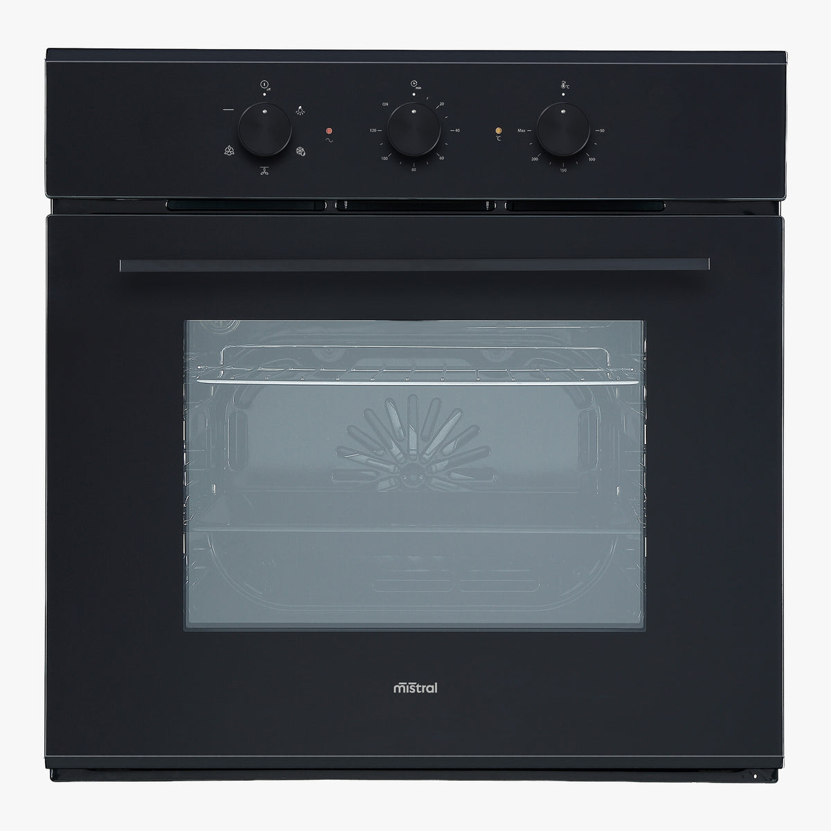 60cm 5 Function Built-in Oven – Black
