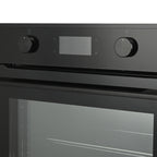 60cm 9 Function Built-in Pyrolytic Oven – Black