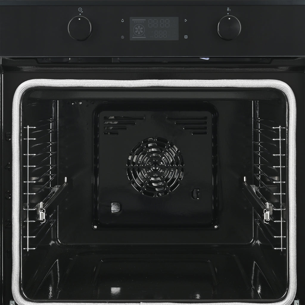 60cm 9 Function Built-in Pyrolytic Oven – Black
