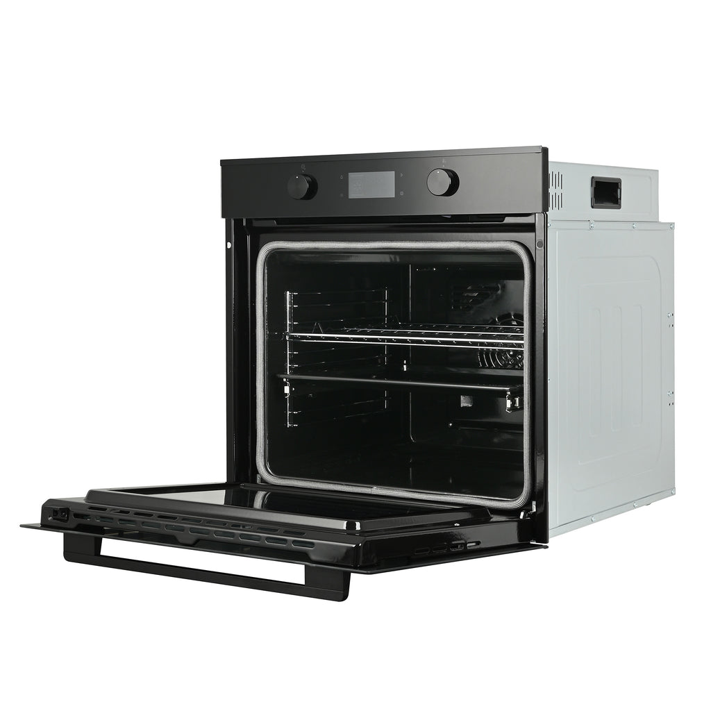 60cm 9 Function Built-in Pyrolytic Oven – Black