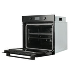 60cm 9 Function Built-in Pyrolytic Oven – Black