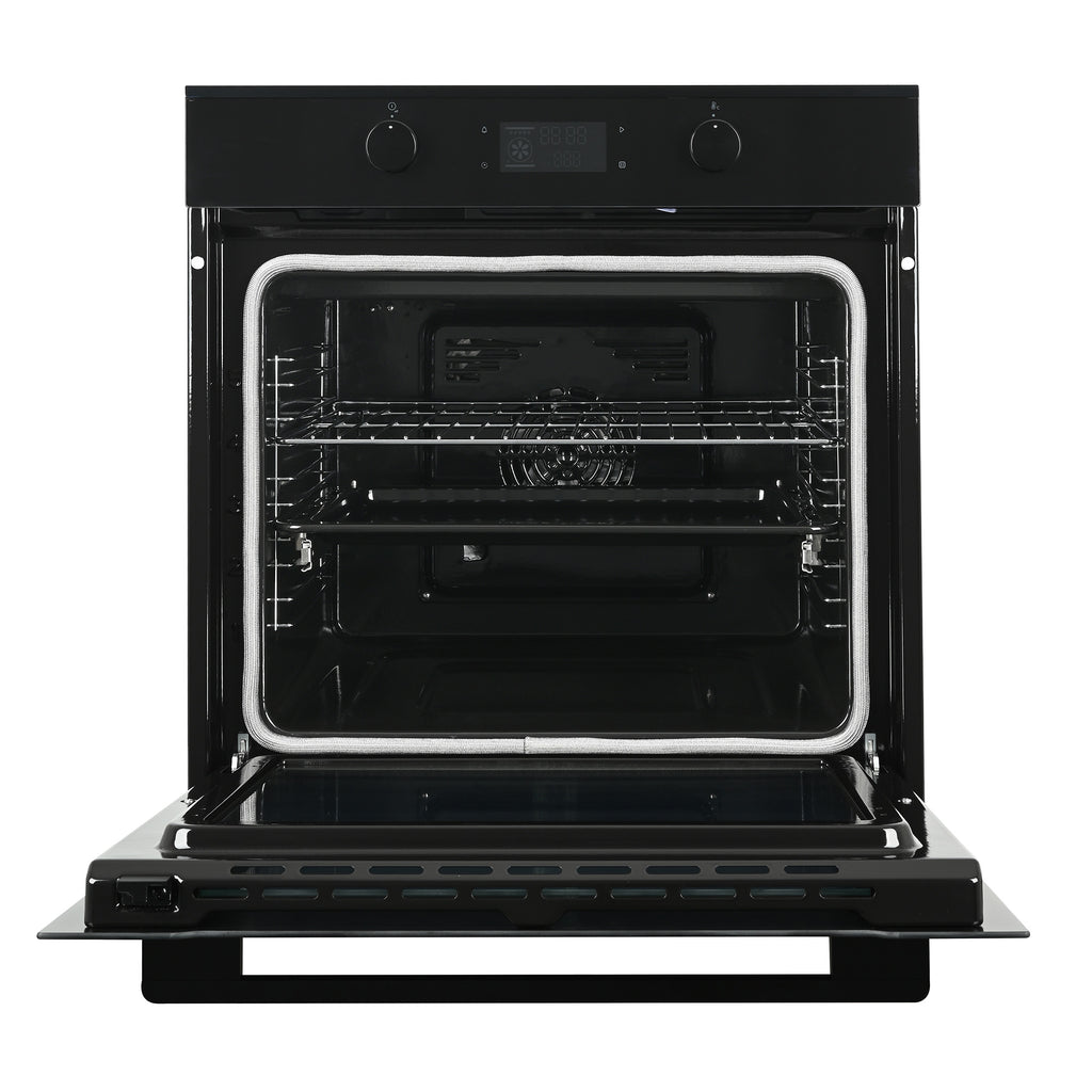 60cm 9 Function Built-in Pyrolytic Oven – Black
