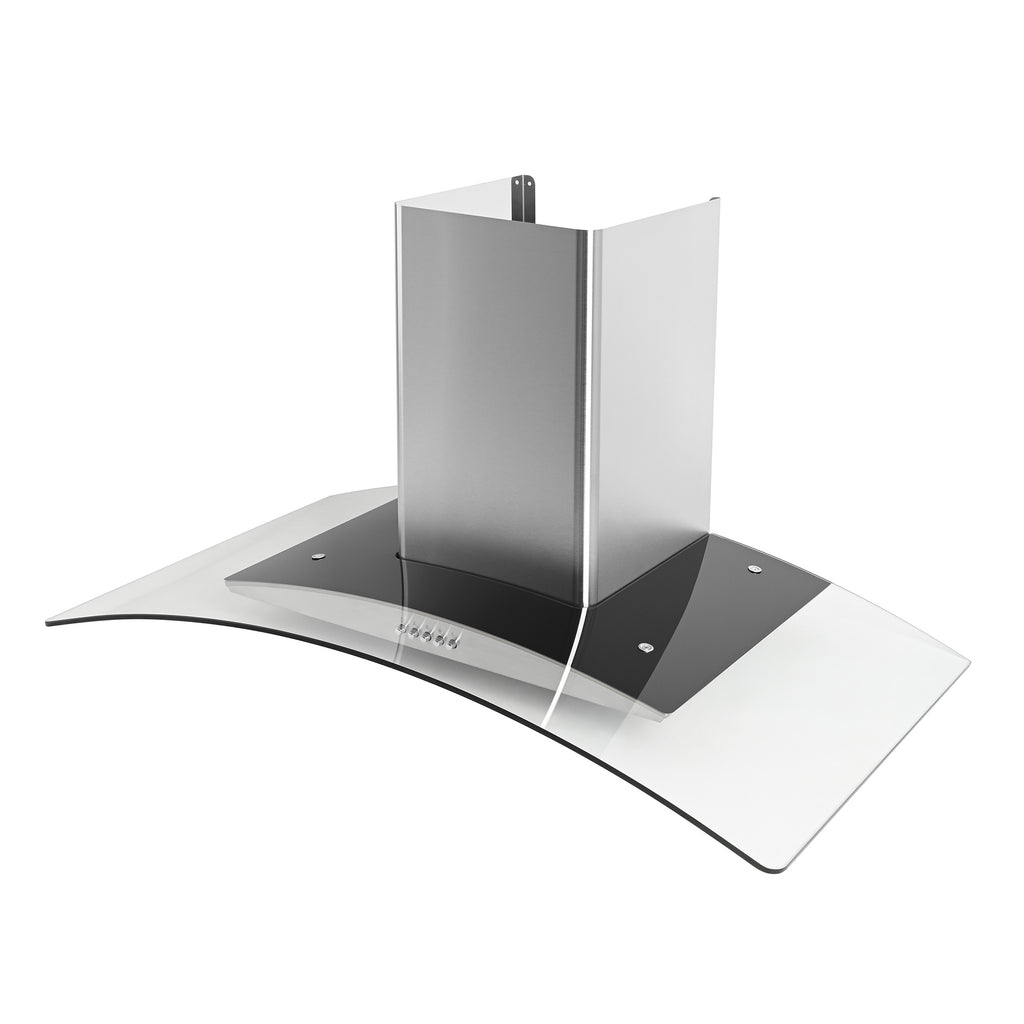 90cm Curve glass Rangehood
