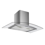 90cm Curve glass Rangehood