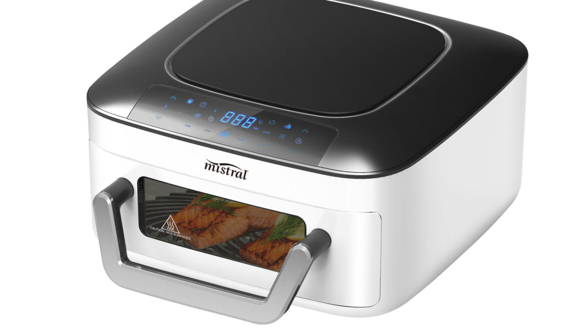 Enjoy healthier meals using the Mistral Digital Steam Air Fryer