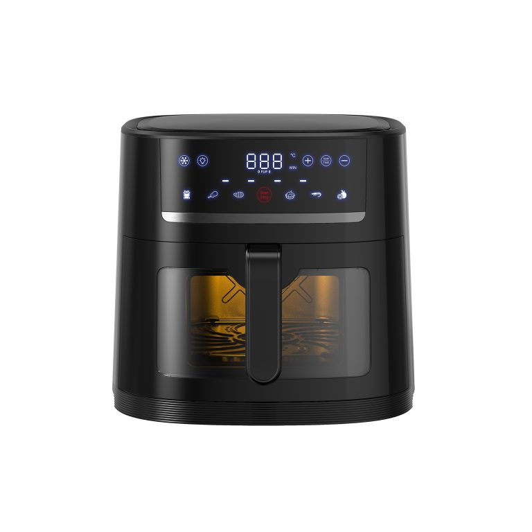 Cook without any fuss with the Mistral 8L Digital Slimline Air Fryer