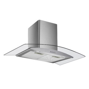 90cm Curve glass Rangehood